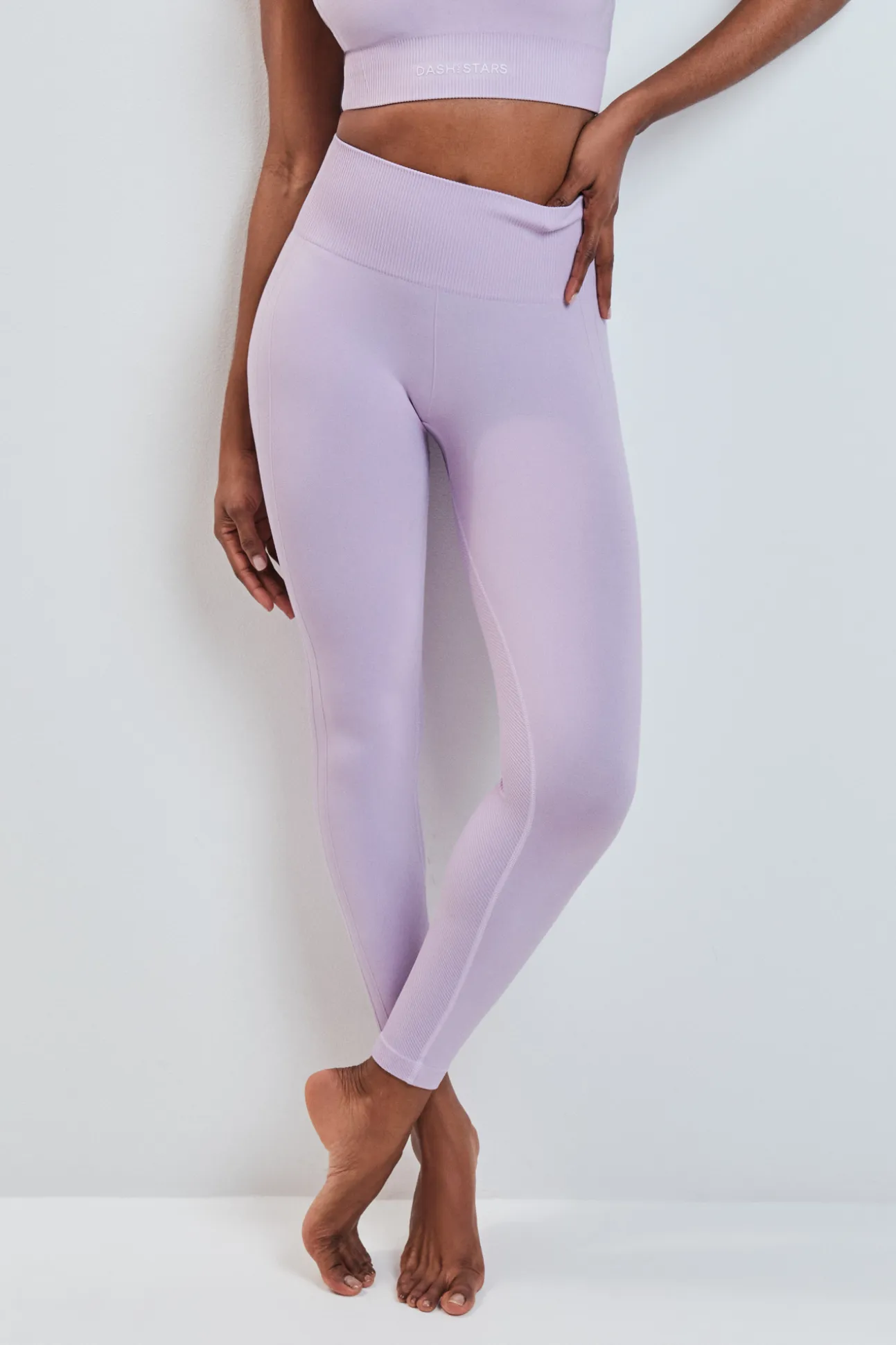 Leggings largo SEAMLESS COMFORT lila