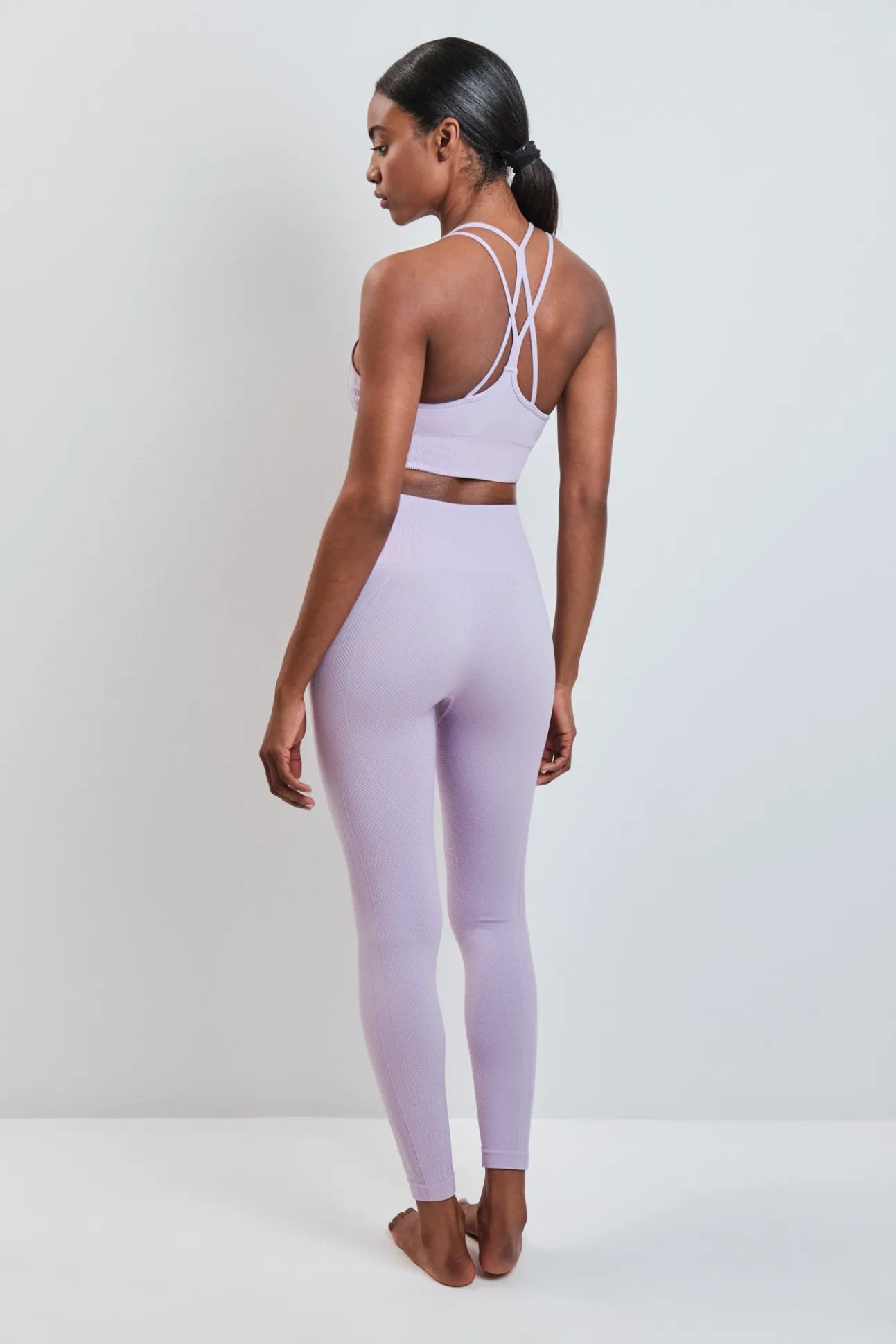Leggings largo SEAMLESS COMFORT lila