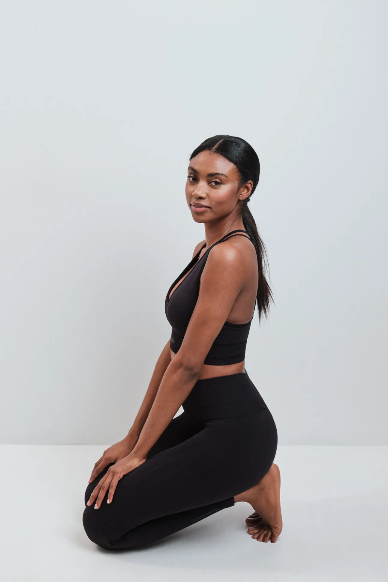 Leggings largo SEAMLESS COMFORT negro