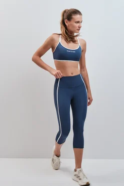 Leggings pirata 4D STRETCH azul
