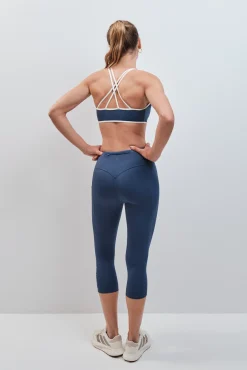 Leggings pirata 4D STRETCH azul