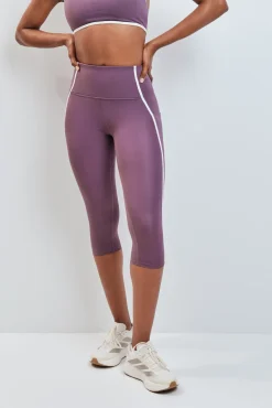 Leggings pirata 4D STRETCH morado