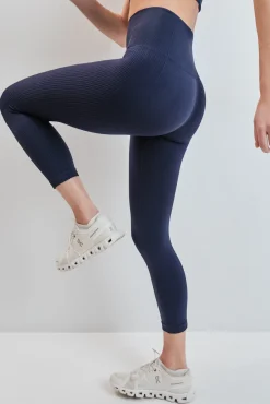 Leggings SEAMLESS COMFORT crop azul