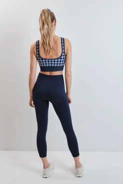 Leggings SEAMLESS COMFORT crop azul