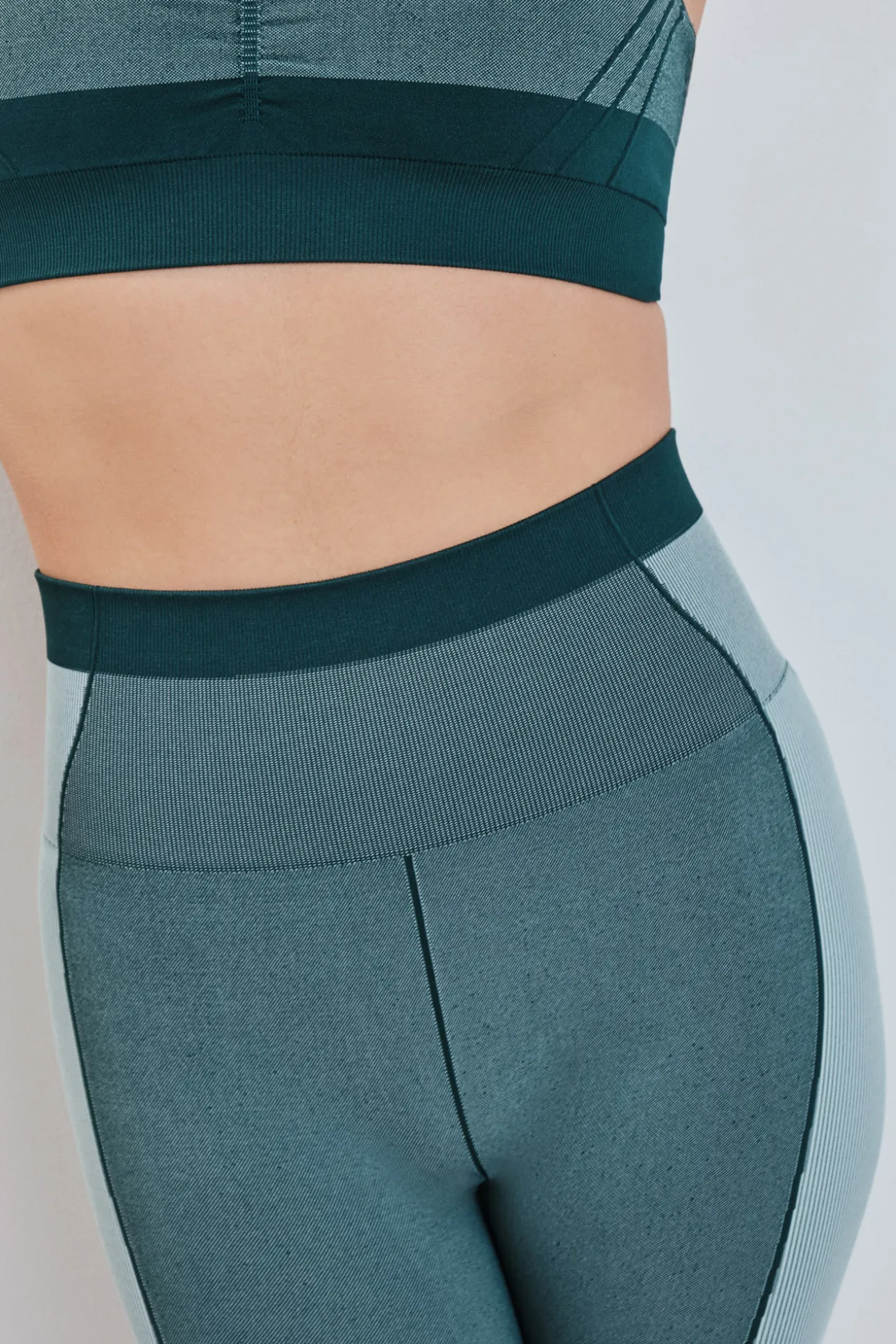 Leggings SEAMLESS COMFORT crop verde