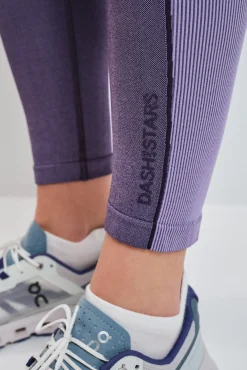 Leggings SEAMLESS COMFORT crop morado