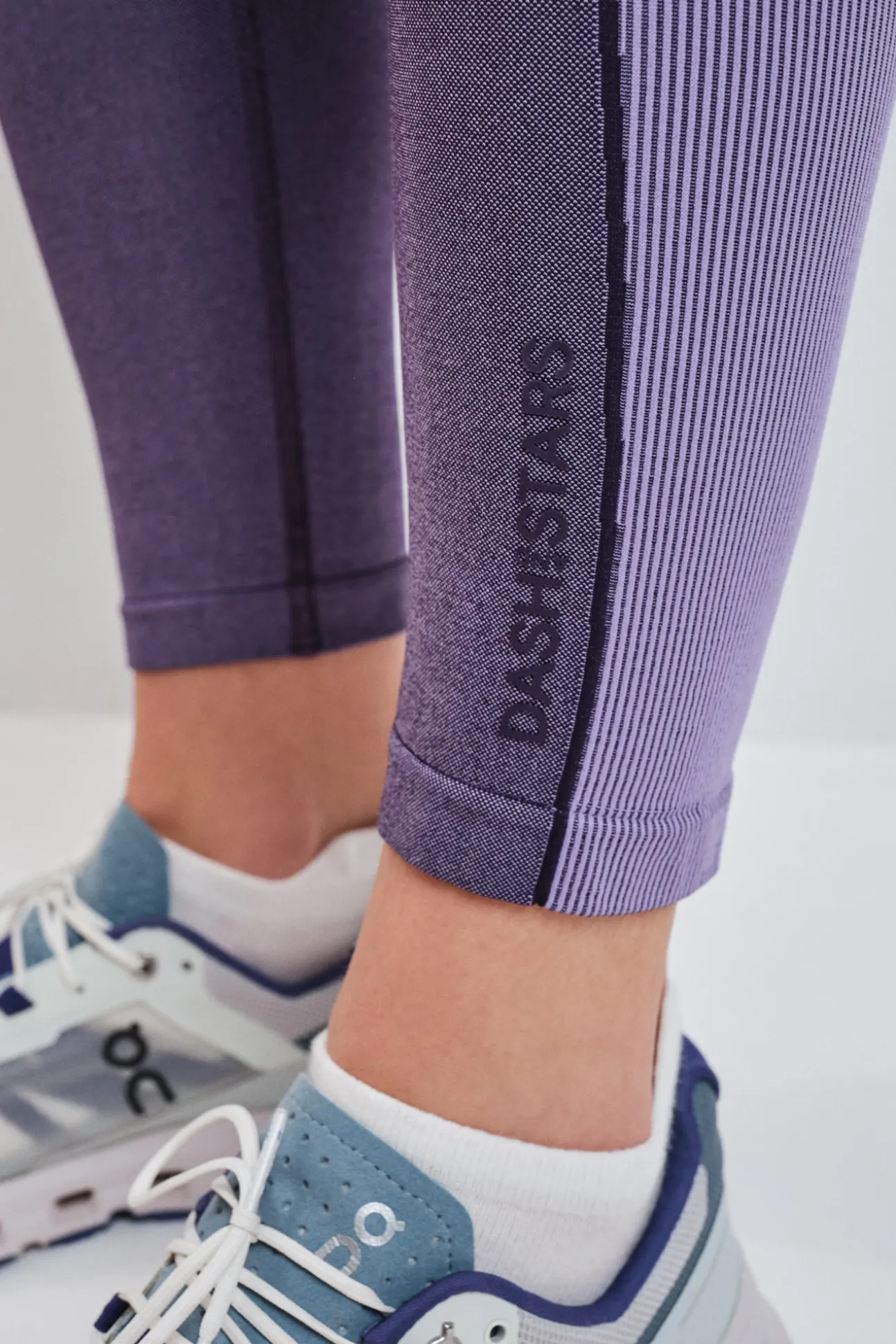 Leggings SEAMLESS COMFORT crop morado
