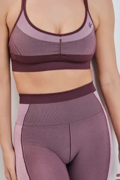 Leggings SEAMLESS COMFORT crop rosa