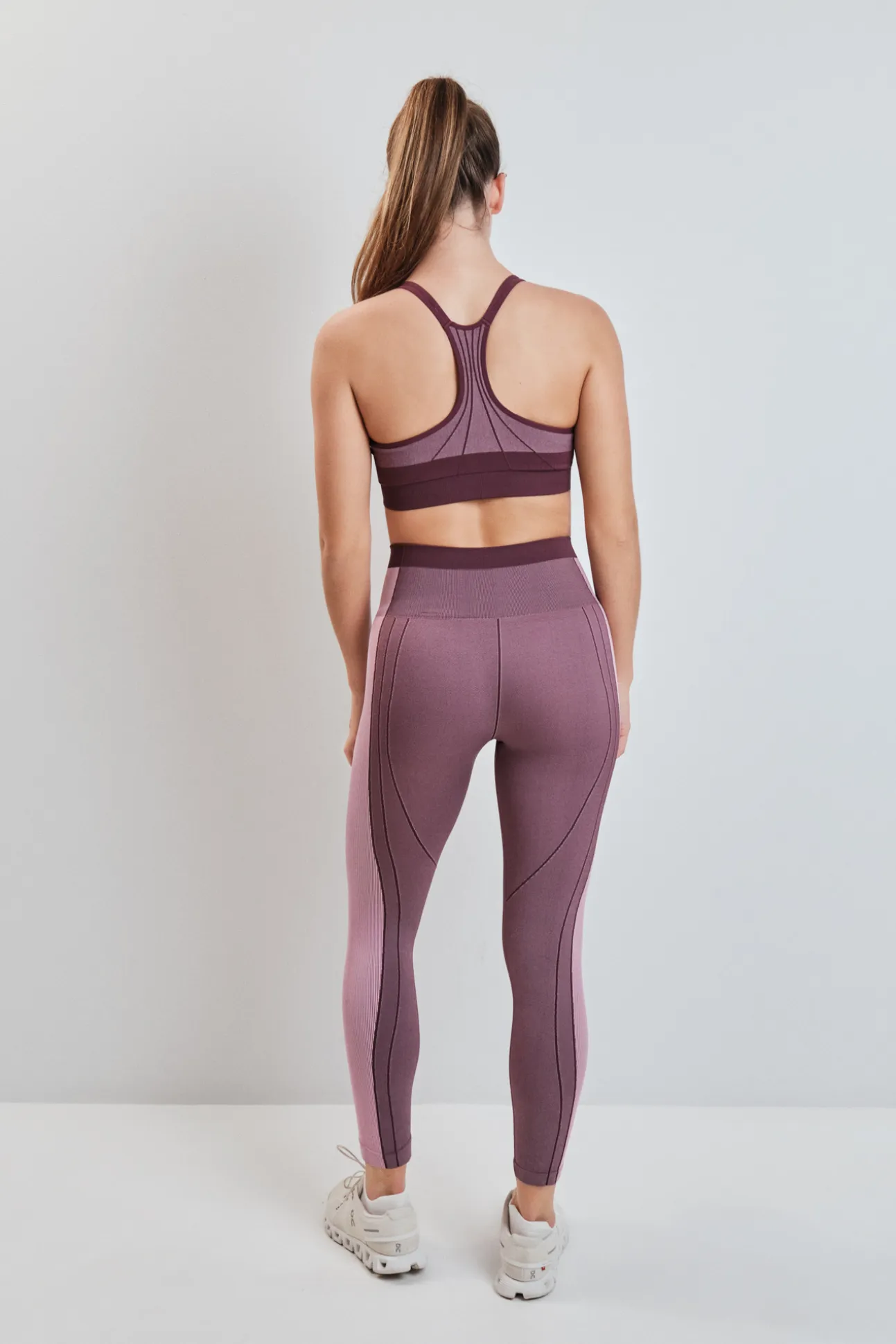 Leggings SEAMLESS COMFORT crop rosa