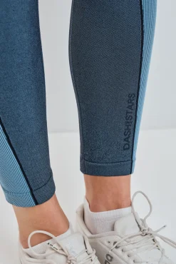 Leggings SEAMLESS COMFORT crop azul