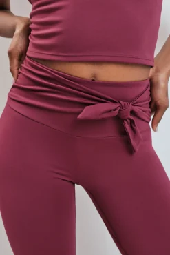 Leggings SOFT MOVE largo granate