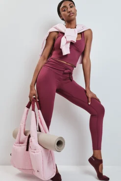 Leggings SOFT MOVE largo granate