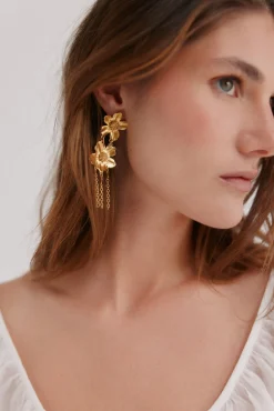 Leila. Pendientes Flor