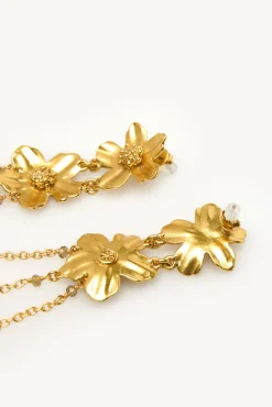 Leila. Pendientes Flor