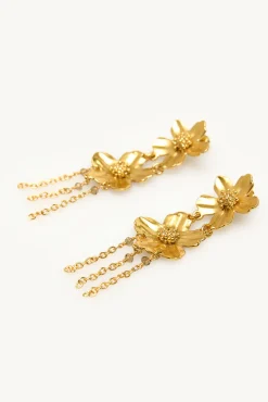 Leila. Pendientes Flor