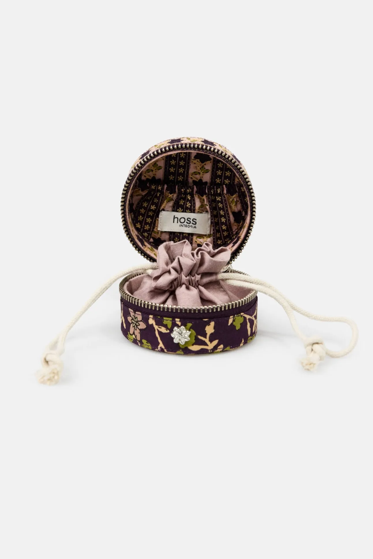 Leni. Joyero circular con print