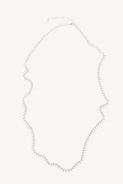 Liza. Collar largo mini monedas