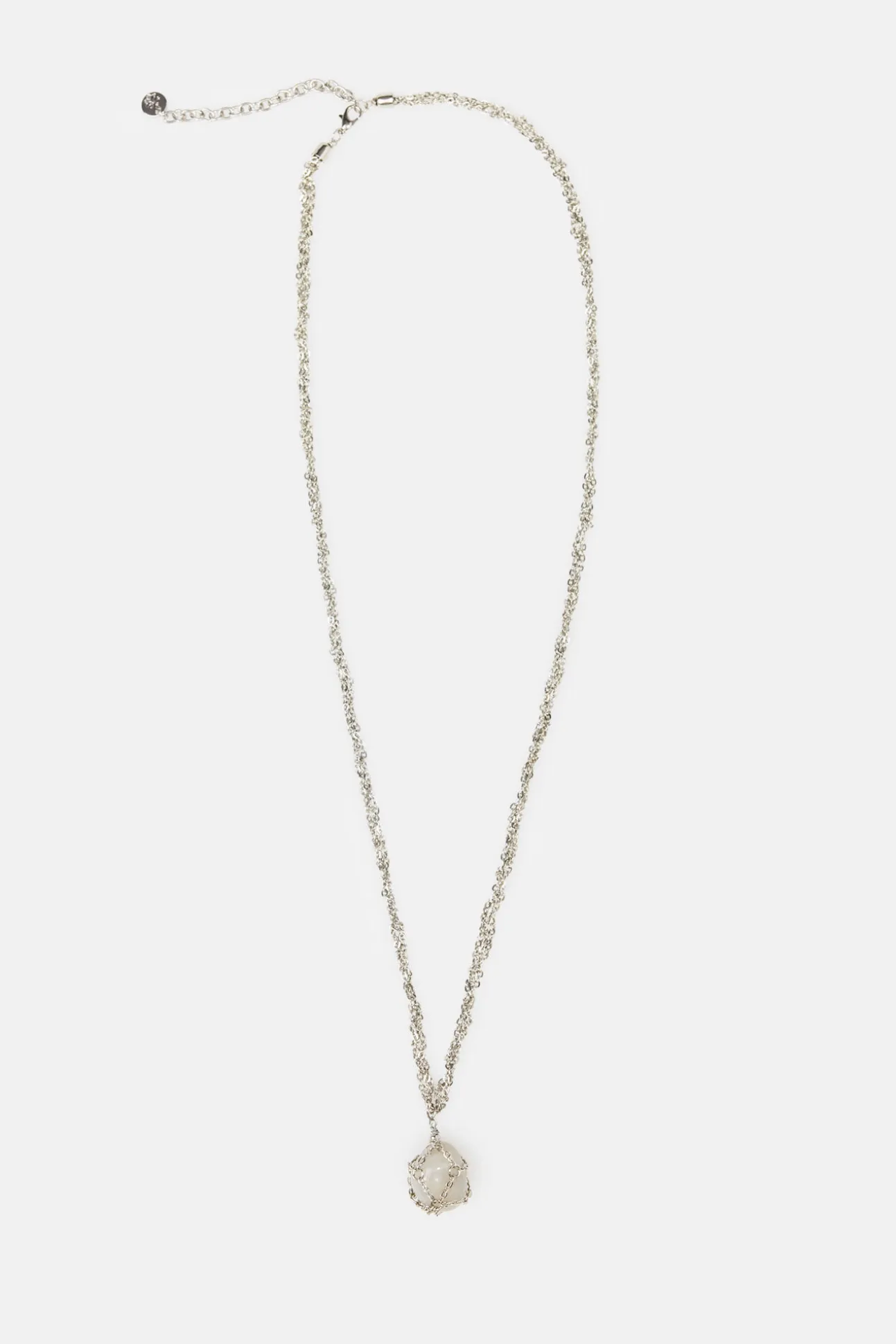 Luz. Collar con piedra natural