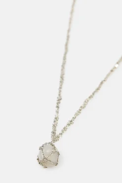 Luz. Collar con piedra natural