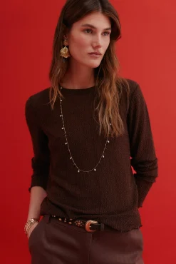 Maite. Camiseta con textura