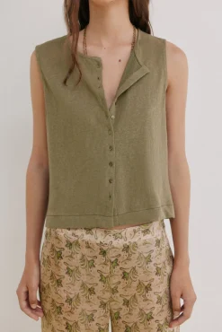 Mireia. Camiseta sin mangas tapeta