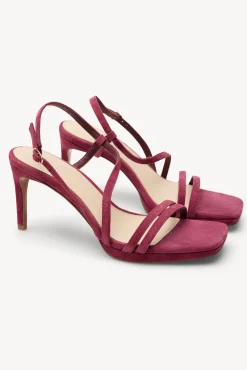 Mireia. Sandalias tacón ante