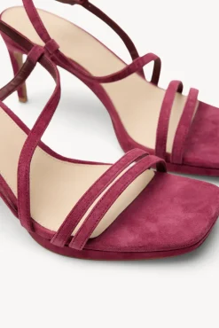 Mireia. Sandalias tacón ante