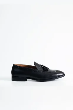 Mocasín piel borlas