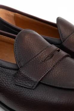 Mocasín piel grain antifaz