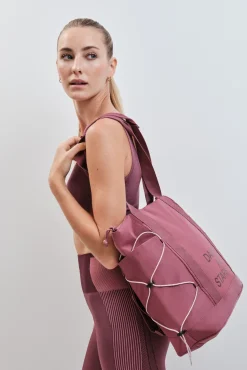 Mochila multiposición burgundy