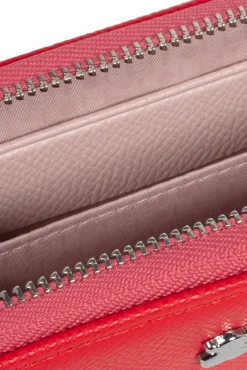 Monedero rojo New Dubai Saffiano