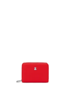 Monedero rojo New Dubai Saffiano