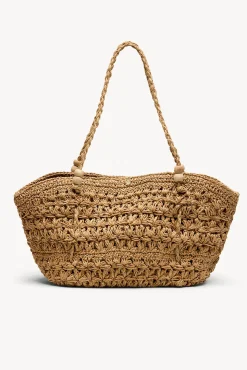 Naiara. Bolso capazo rafia