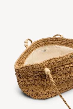 Naiara. Bolso capazo rafia