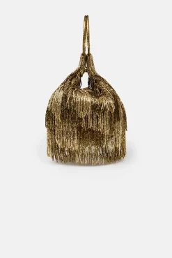 Natalia. Bolso con anillas y flecos