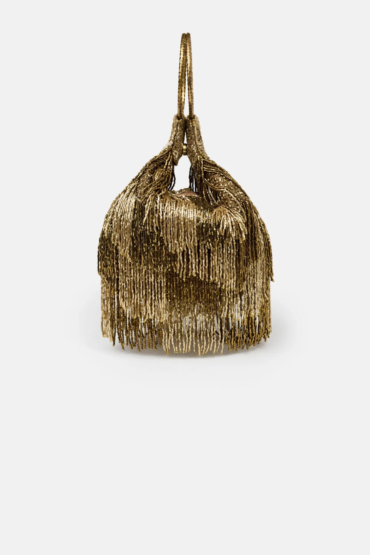 Natalia. Bolso con anillas y flecos