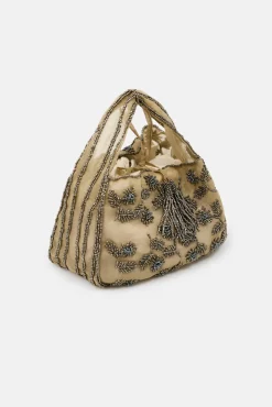 Nayara. Bolso de organza bordado