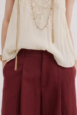 Paisley. Bermudas fluídas