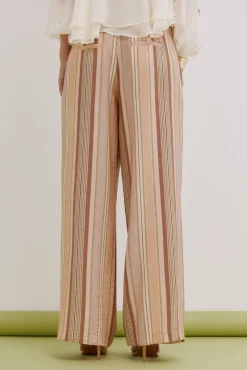 Palmina. Pantalón de rayas
