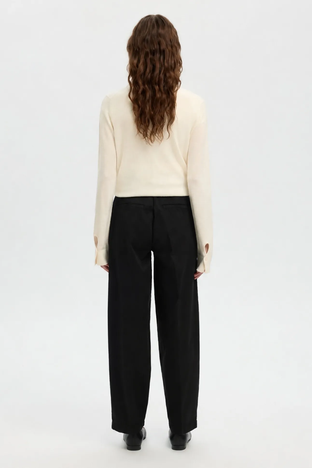 Pantalón barrel algodón orgánico