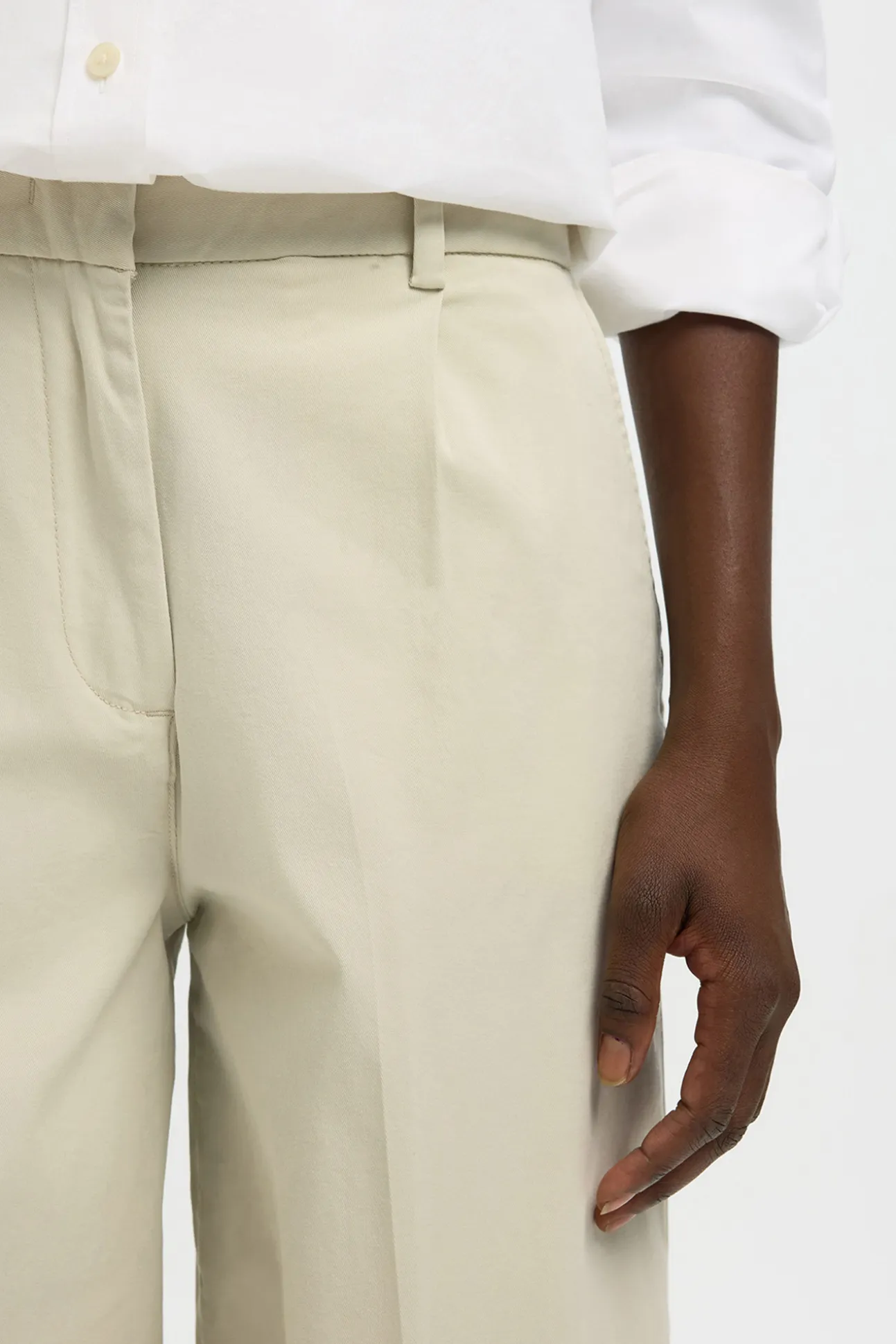 Pantalón barrel algodón orgánico
