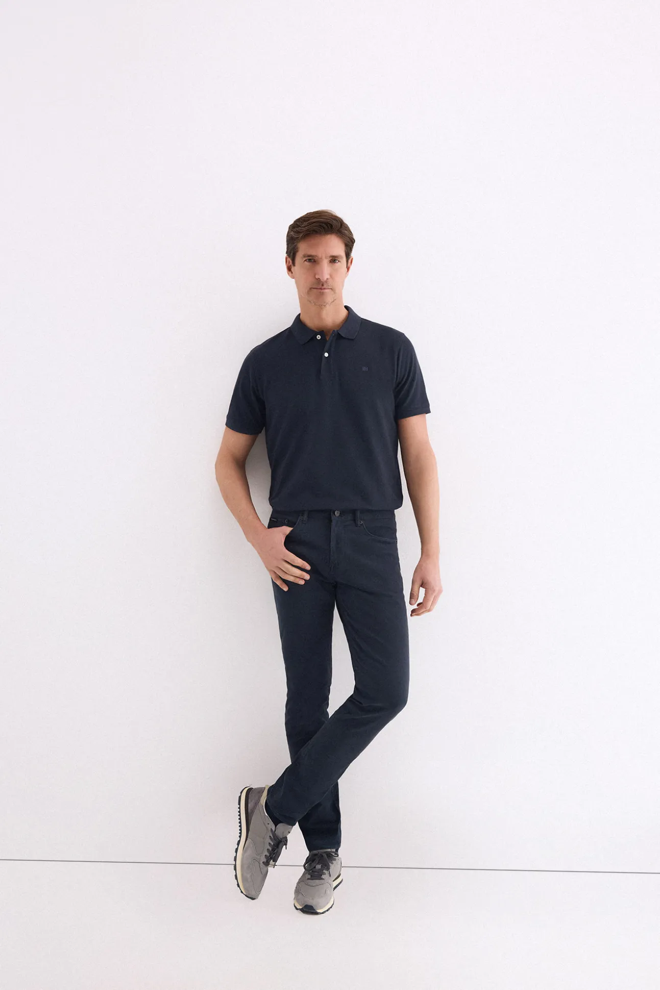 Pantalón 5 bolsillos slim
