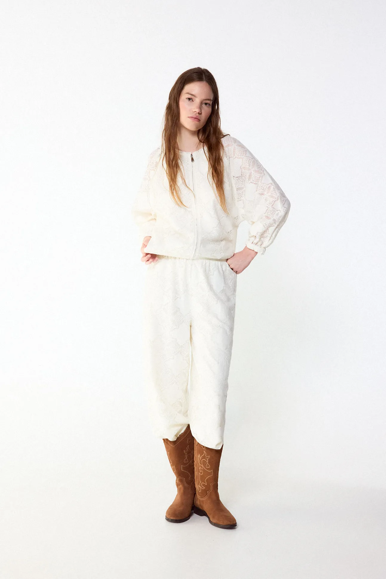 Pantalón bombacho lace