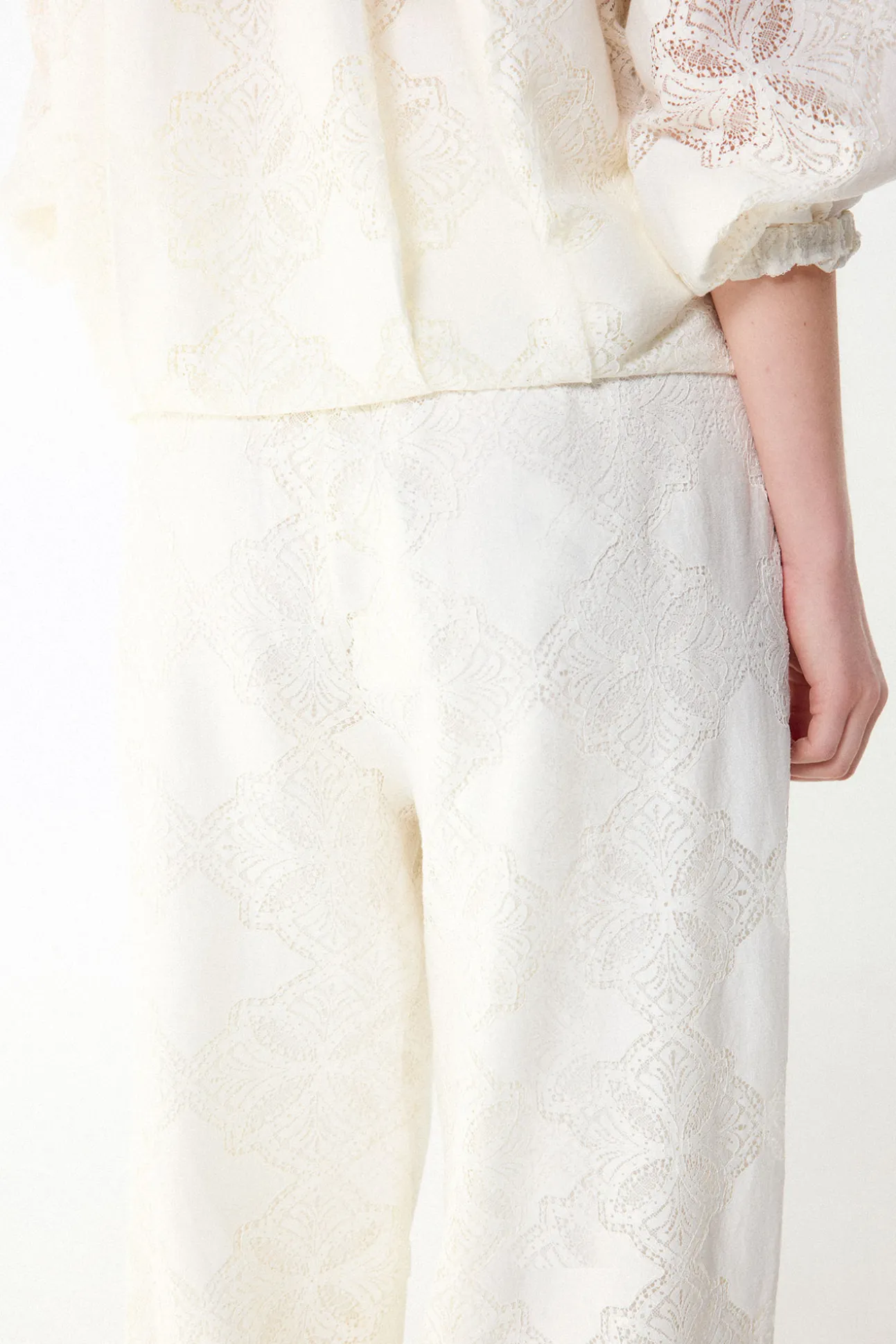 Pantalón bombacho lace