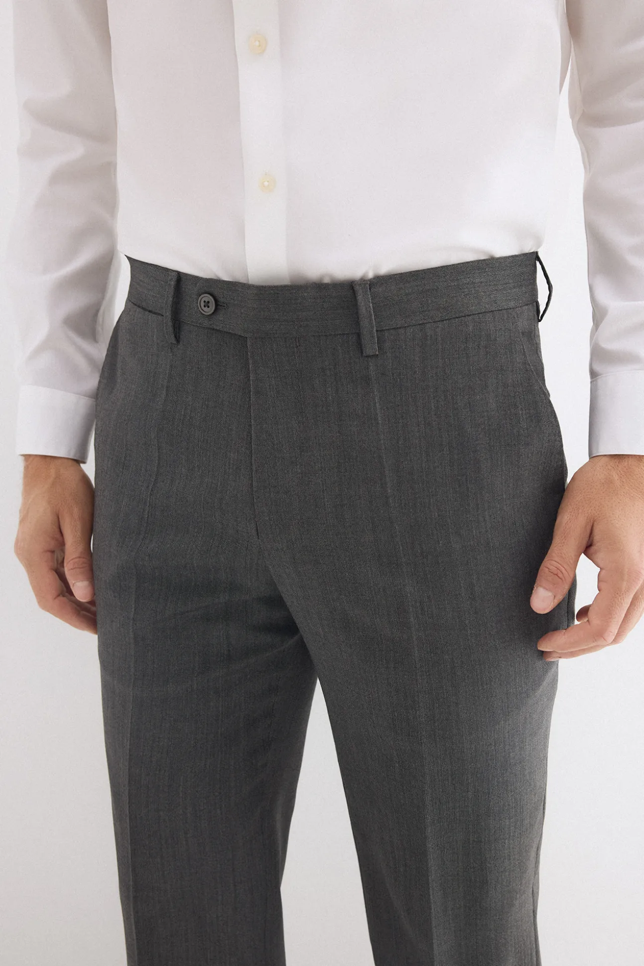 Pantalón canvas slim bi-stretch