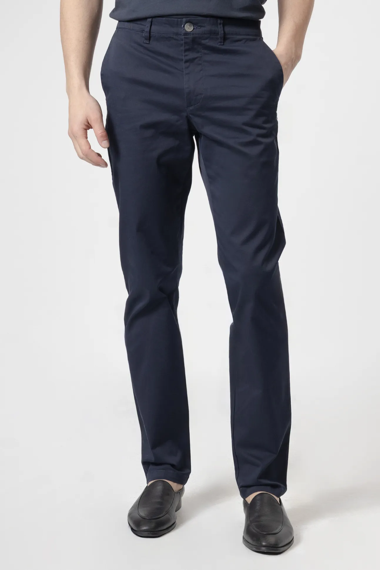 Pantalón chino algodón slim fit