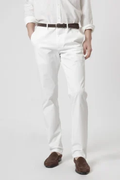 Pantalón chino algodón slim fit