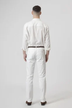 Pantalón chino algodón slim fit