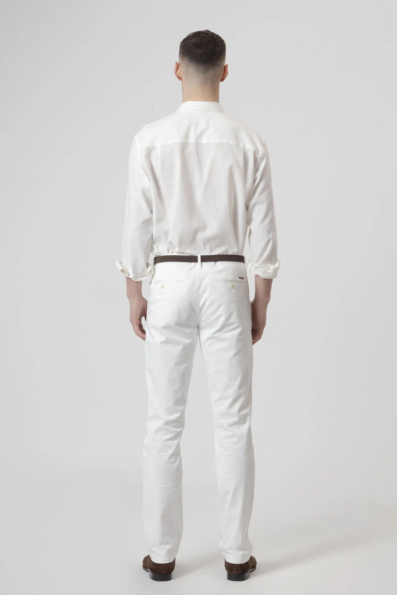 Pantalón chino algodón slim fit