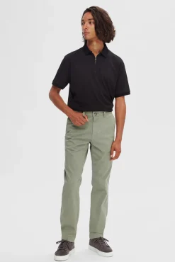 Pantalón chino clásico Slim Fit confeccionado con algodón orgánico